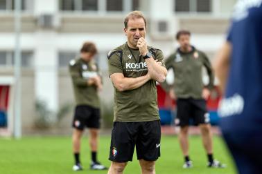 Entrenamiento del Osasuna del martes 27 de octubre
