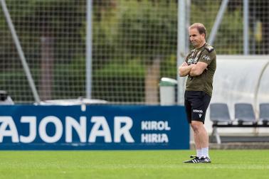 Entrenamiento del Osasuna del martes 27 de octubre