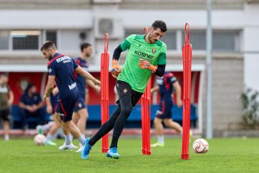 Entrenamiento del Osasuna del martes 27 de octubre