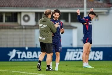 Entrenamiento de Osasuna en Tajonar del 28 de octubre