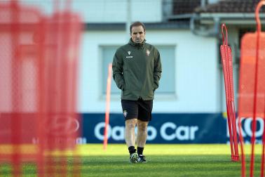 Entrenamiento de Osasuna en Tajonar del 28 de octubre