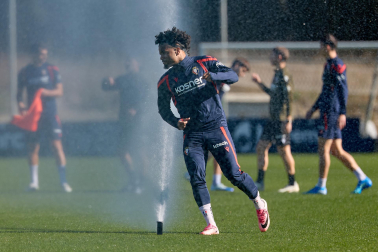 Fotos del entrenamiento de Osasuna de este viernes 30 de octubre