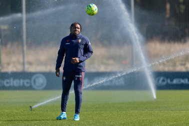 Fotos del entrenamiento de Osasuna de este viernes 30 de octubre