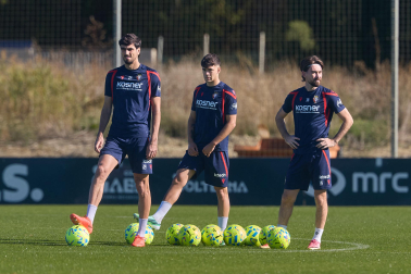 Fotos del entrenamiento de Osasuna de este viernes 30 de octubre