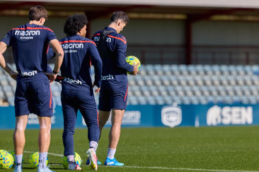 Fotos del entrenamiento de Osasuna de este viernes 30 de octubre