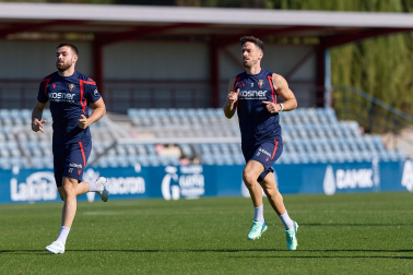 Fotos del entrenamiento de Osasuna de este viernes 30 de octubre