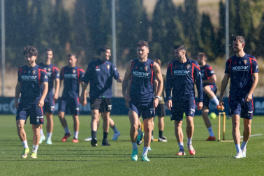 Fotos del entrenamiento de Osasuna de este viernes 30 de octubre