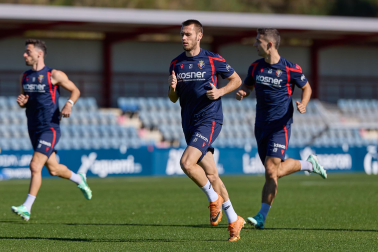 Fotos del entrenamiento de Osasuna de este viernes 30 de octubre
