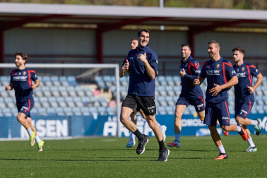 Fotos del entrenamiento de Osasuna de este viernes 30 de octubre