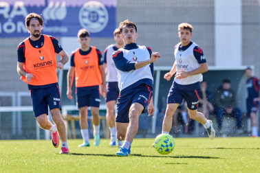 Fotos del entrenamiento de Osasuna de este viernes 30 de octubre