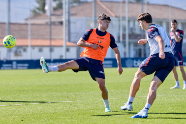 Fotos del entrenamiento de Osasuna de este viernes 30 de octubre