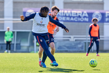 Fotos del entrenamiento de Osasuna de este viernes 30 de octubre
