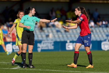 Foto del partido entre Osasuna Femenino y Villarreal