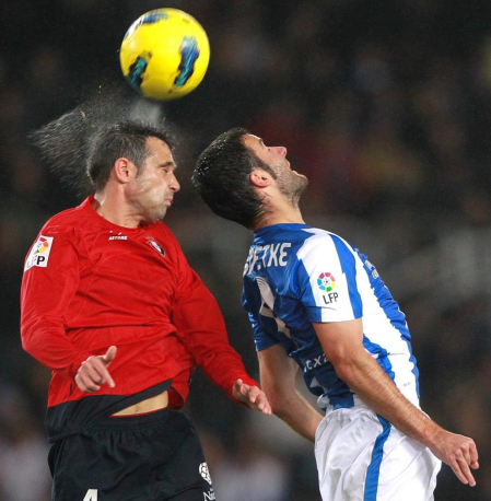 Imagen del partido de la 18ª jornada de Liga entre Real Sociedad y Osasuna