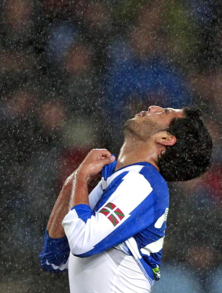Imagen del partido de la 18ª jornada de Liga entre Real Sociedad y Osasuna