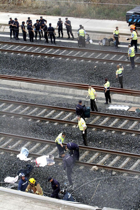 Un tren Alvia que unía Madrid y Ferrol ha descarrilado este miércoles cerca de Santiago de Compostela