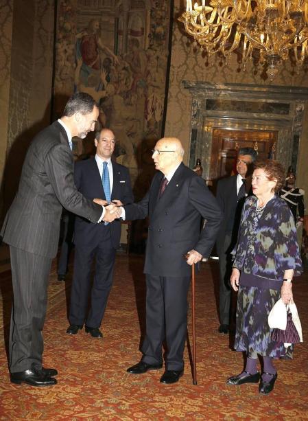 Los Reyes realizan este miércoles una visita oficial a Roma durante la cual se reunirán con varias personalidades.