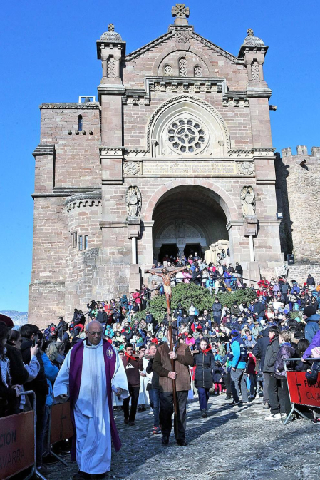 Unas 19.300 personas han participado en la segunda Javierada de 2016