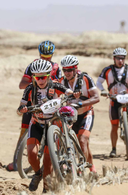 Navarros en la Titan Desert 2016