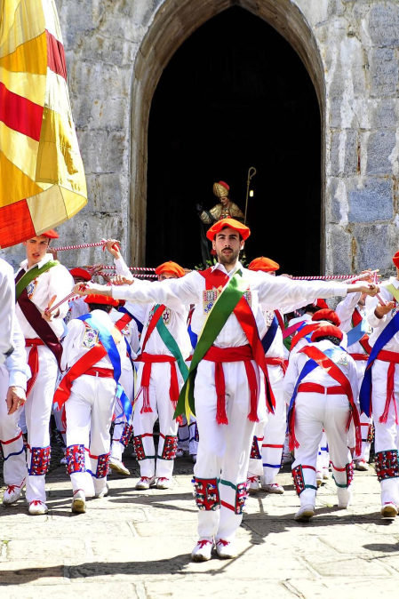Lesaka celebró ayer el día grande de sus fiestas en honor a San Fermín