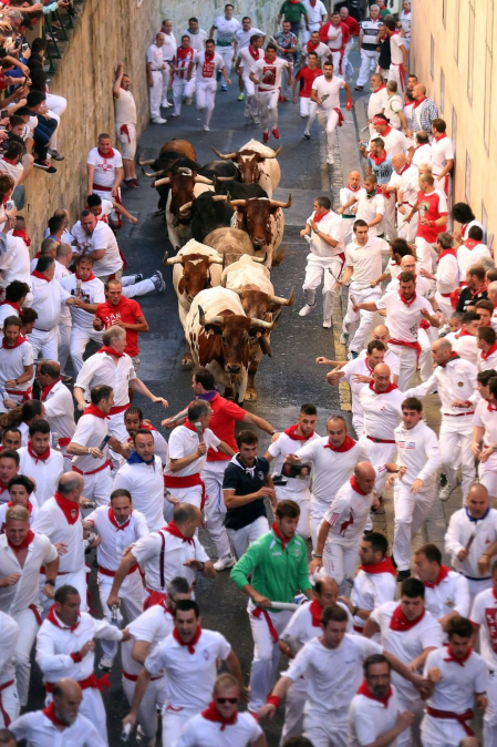 Las mejores imágenes del encierro exclusivas de los fotógrafos de Diario de Navarra
