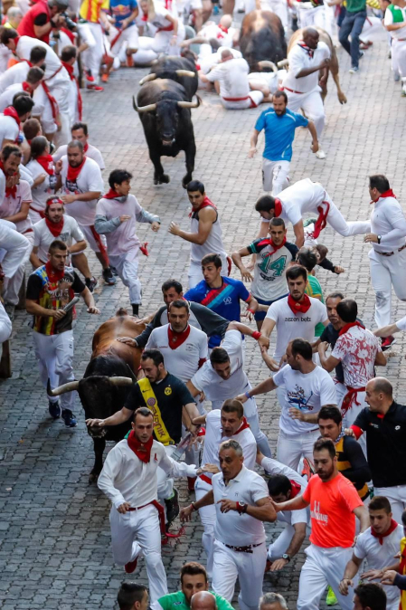 Las mejores imágenes del encierro exclusivas de los fotógrafos de Diario de Navarra