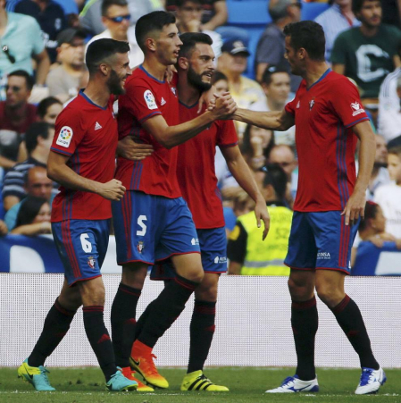 Imágenes del encuentro de la jornada 3 de LaLiga Santander disputado en el Santiago Bernabéu entre Real Madrid y el C.A. Osasuna que finalizó con victoria local.