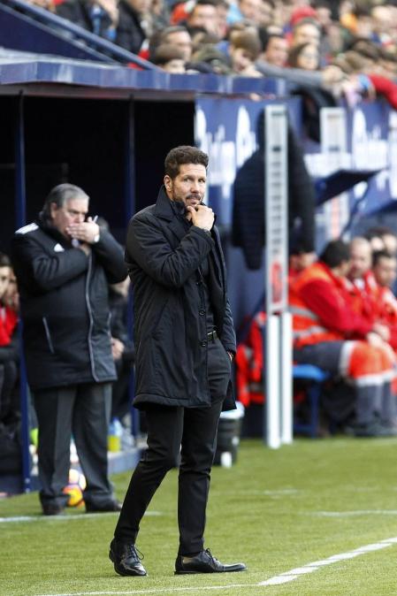 Imágenes del partido disputado en El Sadar entre Osasuna y Atlético de Madrid