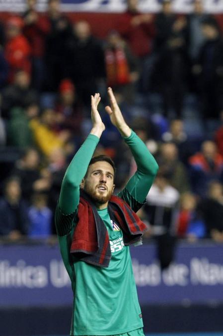 Imágenes del partido disputado en El Sadar entre Osasuna y Atlético de Madrid