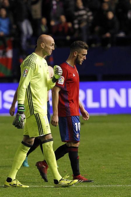 Imágenes del partido disputado en El Sadar entre Osasuna y Atlético de Madrid