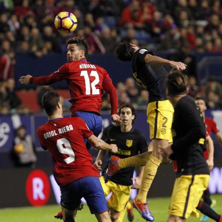Imágenes del partido disputado en El Sadar entre Osasuna y Atlético de Madrid