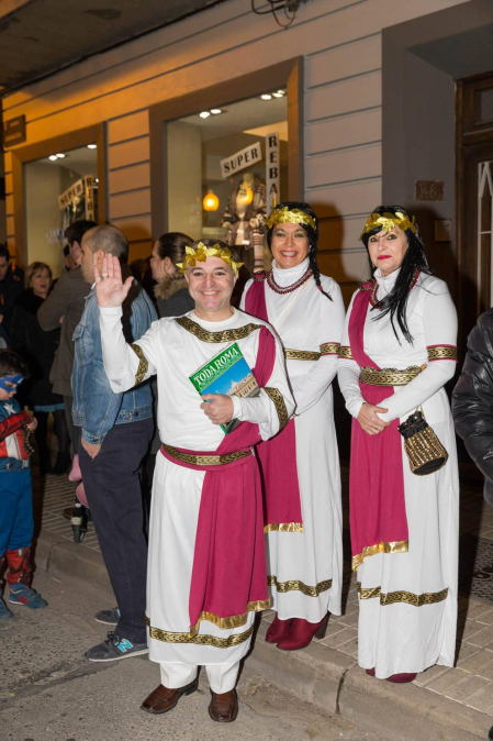 Imágenes del primer desfile de carnaval de Tudela.