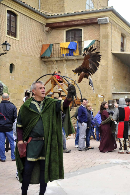 Imágenes de las fiestas medievales en Artajona 2017