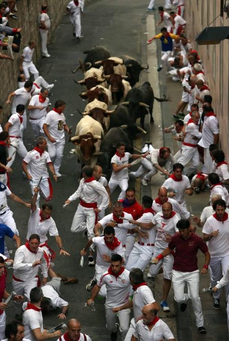 Imágenes de la carrera el 8 de julio.