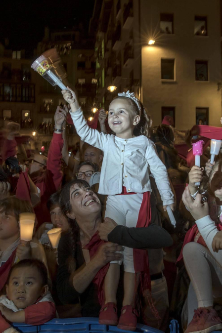 Imágenes del Pobre de mí de San Fermín 2017