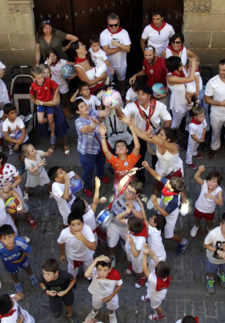 Imágenes del último día de fiestas de Puente la Reina.