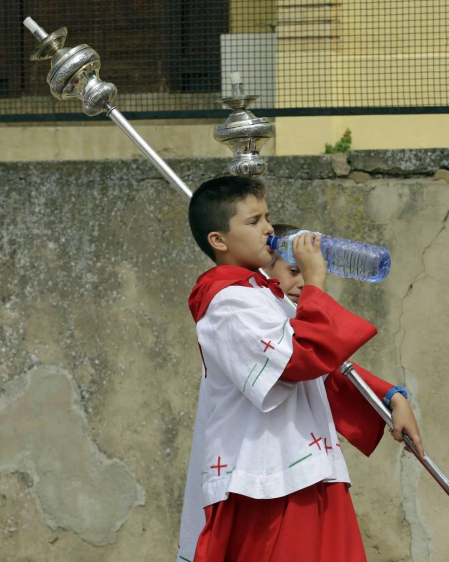 Imágenes del Día grande las fiestas de Larraga.