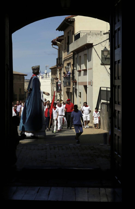 Imágenes del Día grande las fiestas de Larraga.