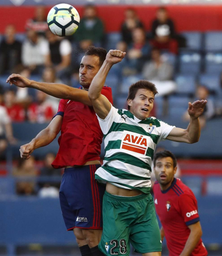 Encuentro de pretemporada disputado el viernes 11 de agosto de 2017 en el estadio de El Sadar.
