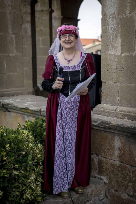 Imágenes de la fiesta medieval en Tiebas.