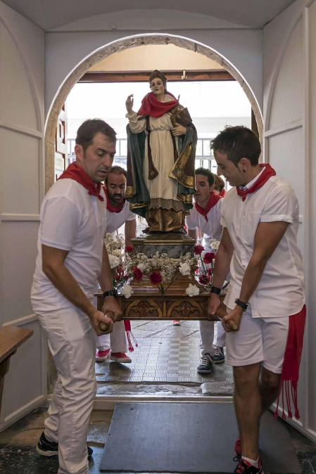 Imágenes del día del patrón de las fiestas de Ayegui