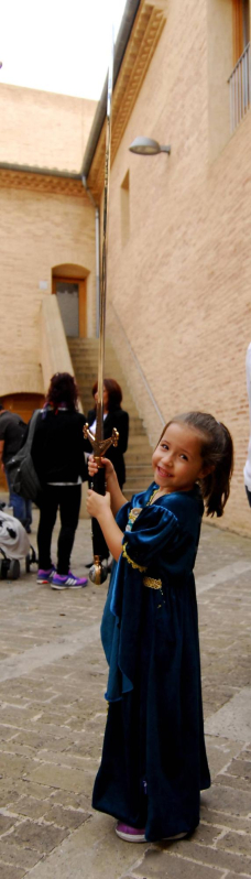 Este pasado domingo, 15 de octubre, se celebró en Marcilla la sexta edición de su Fiesta Medieval y su feria de ganado bovino exótico. Según el Ayuntamiento de la localidad, esta recibió más visitantes que nunca