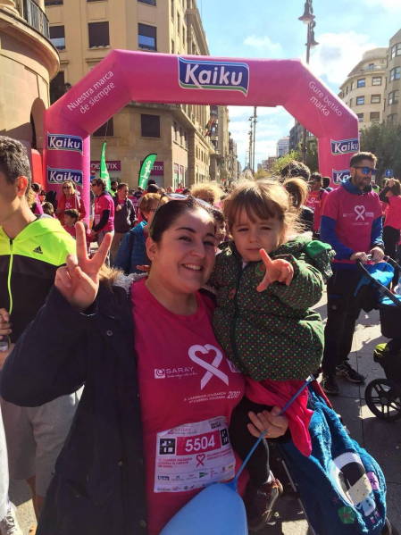 Pamplona se tiñe de rosa en la carrera contra el cáncer de mama