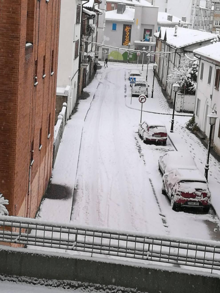Fotos de la nieve enviadas por los lectores
