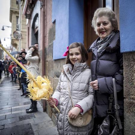 Galería de imágenes de Domingo de Ramos en Pamplona.