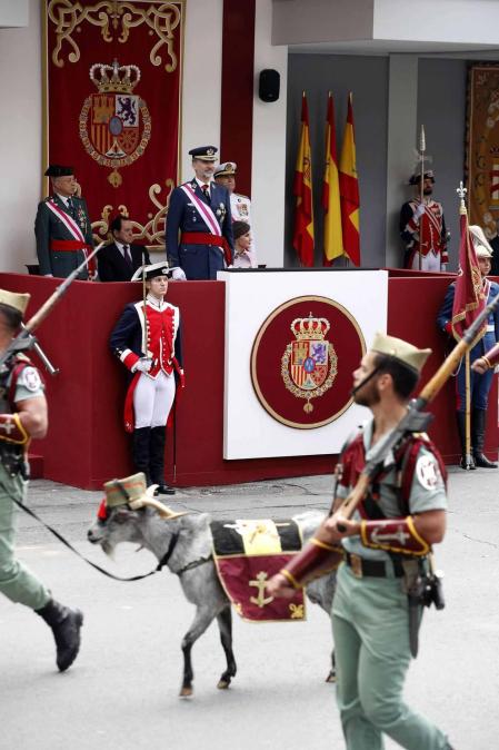 Unos 2.600 militares y guardias civiles, con 137 vehículos y más de 50 aeronaves han recorrido las calles del centro de la capital riojana