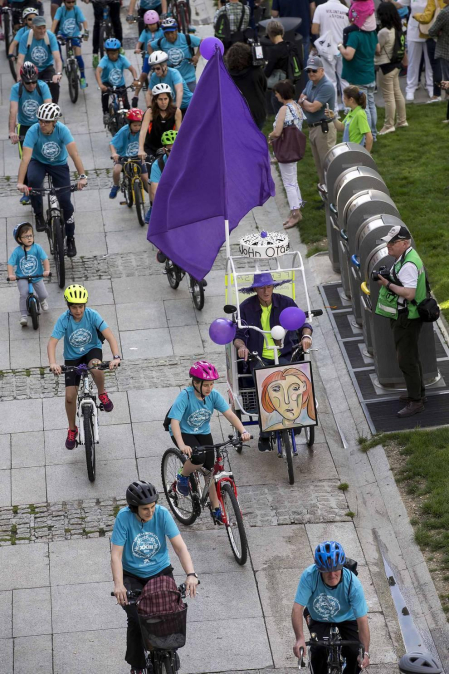 El domingo se celebró la 23ª edición del Día de la Bicicleta acompañado del buen tiempo y con 4.200 participantes