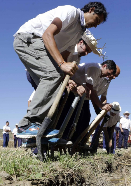El Día del Mundo Rural en Miranda de Arga es una celebración que rinde homenaje a los oficios que hace medio siglo suponían la forma de vida de las gentes de la localidad.