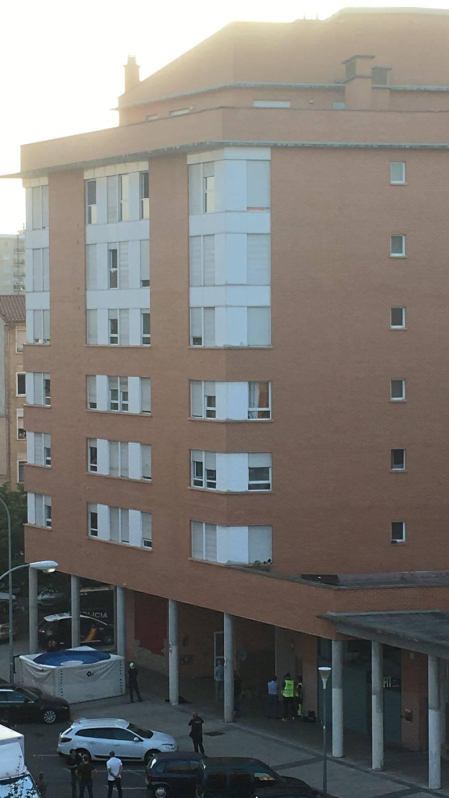 Imágenes del suceso de San Jorge, en el que un hombre ha matado a otro