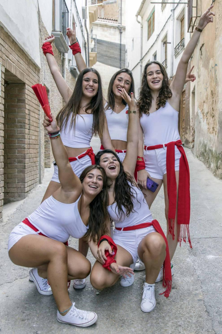 Fotos del cohete de las fiestas de Sesma 2018